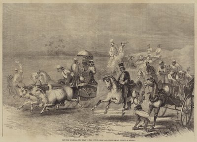 El Turf en India, el Camino al Hipódromo de George Francklin Atkinson